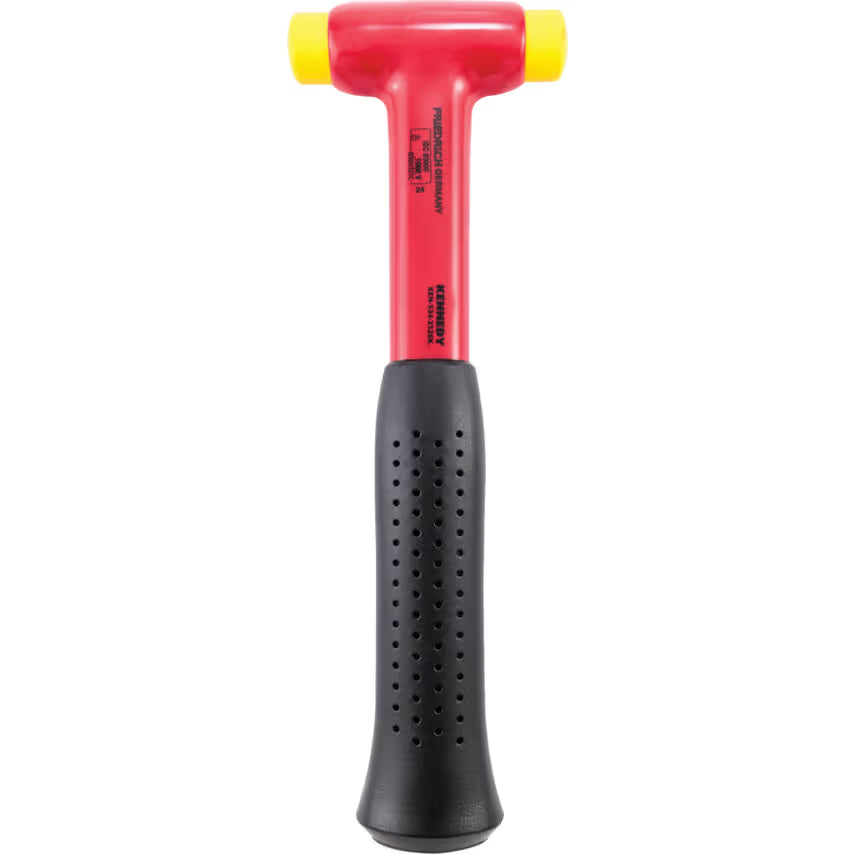 KENNEDY 35mm Insulated Plastic Hammer 1000V Safety Tool Kennedy Pro