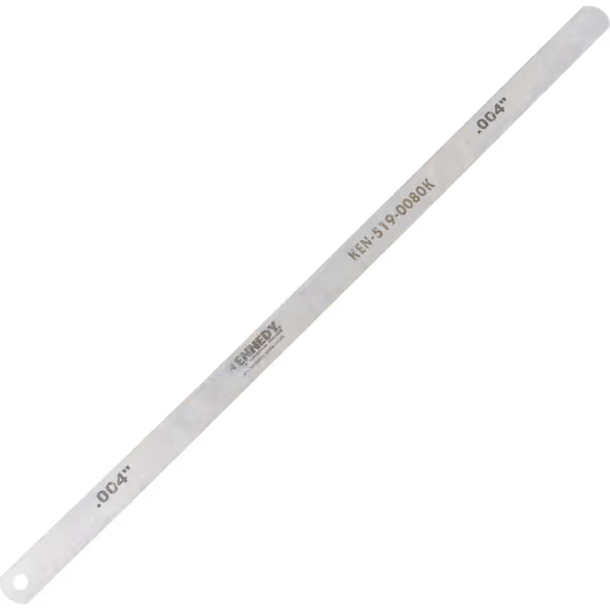 KENNEDY Imperial Feeler Gauge Strip 12" x 1/2" Precision Set KENNEDY