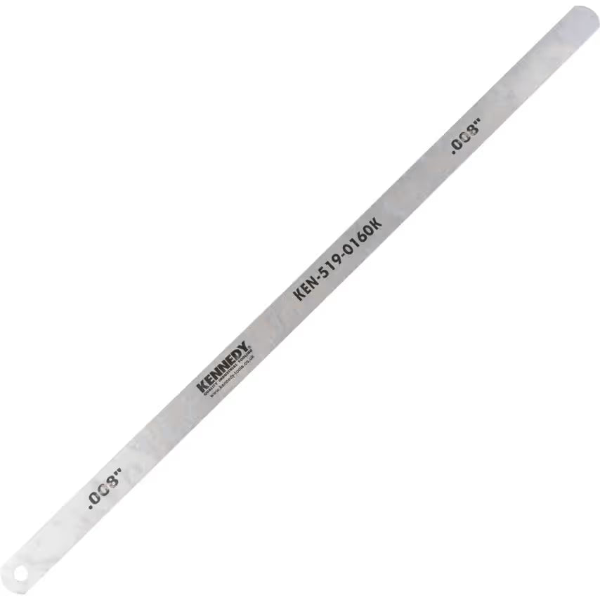 KENNEDY Imperial Feeler Gauge Strip 12" x 1/2" Precision Set KENNEDY