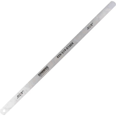 KENNEDY Imperial Feeler Gauge Strip 12" x 1/2" Precision Set KENNEDY