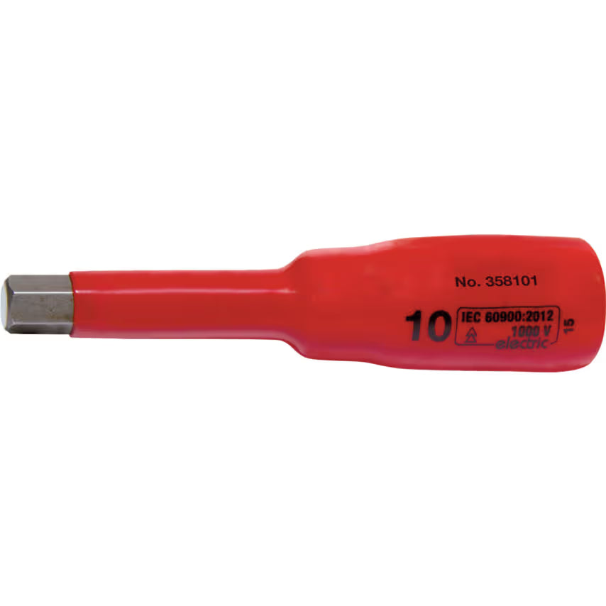 KENNEDY 10mm Insulated Deep Hex Socket 1/2in Drive 1000V KENNEDY