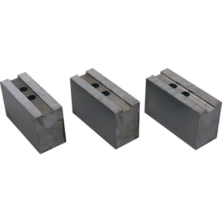 KENNEDY Serrated Soft Jaws Set for Power Chucks 3 Piece KENNEDY