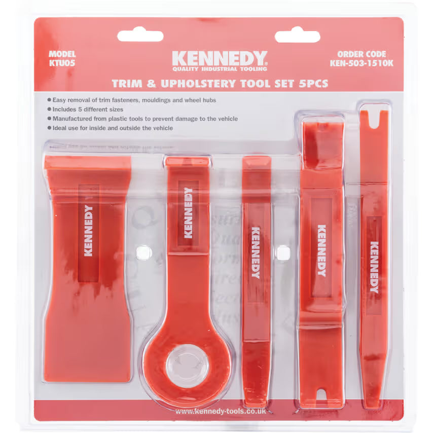 KENNEDY 5 Piece Trim & Upholstery Tool Set Automotive Kit KENNEDY