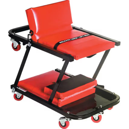 KENNEDY Mechanics Creeper & Seat 2 in 1 Workshop Tool KENNEDY