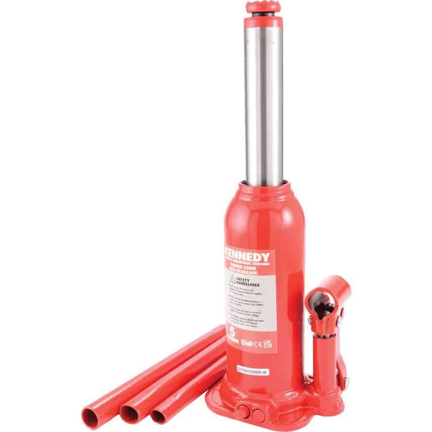 KENNEDY Bottle Jack 2T to 50T Hydraulic Car Lifting Jack Range KENNEDY