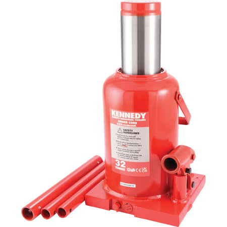 KENNEDY Bottle Jack 2T to 50T Hydraulic Car Lifting Jack Range KENNEDY