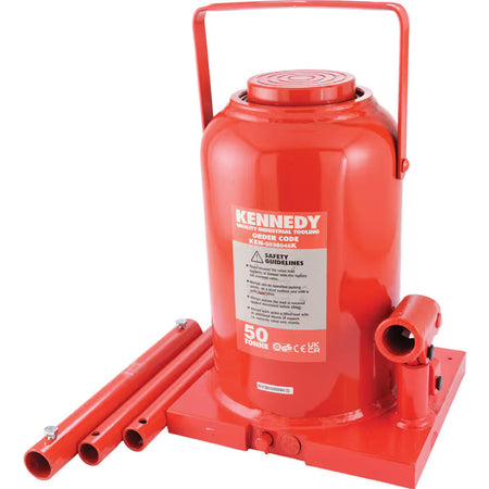KENNEDY Bottle Jack 2T to 50T Hydraulic Car Lifting Jack Range KENNEDY