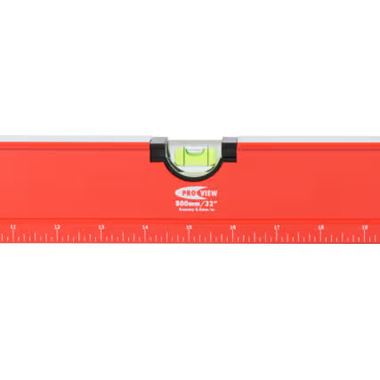 KENNEDY Professional Box Spirit Level 800mm & 1200mm Aluminium KENNEDY
