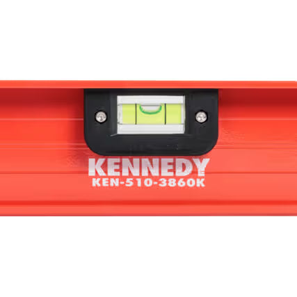 KENNEDY I-Beam Spirit Level Aluminium High Accuracy 600–1200mm KENNEDY