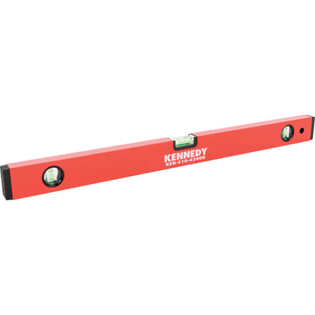 KENNEDY Box Profile Spirit Level Aluminium Heavy Duty Level KENNEDY