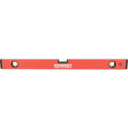 KENNEDY Box Profile Spirit Level Aluminium Heavy Duty Level KENNEDY