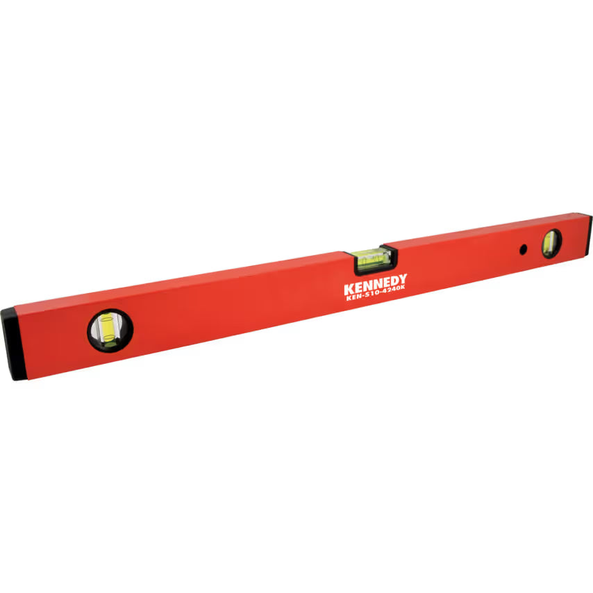 KENNEDY Box Profile Spirit Level Aluminium Heavy Duty Level KENNEDY