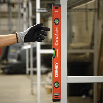 KENNEDY Magnetic Spirit Level 600mm–800mm Box Level KENNEDY