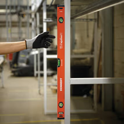 KENNEDY Magnetic Spirit Level 600mm–800mm Box Level KENNEDY