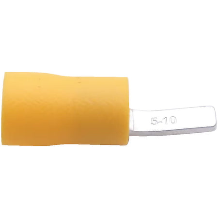 KENNEDY 10mm Yellow Blade Terminal Pack 100 Insulated Connectors KENNEDY