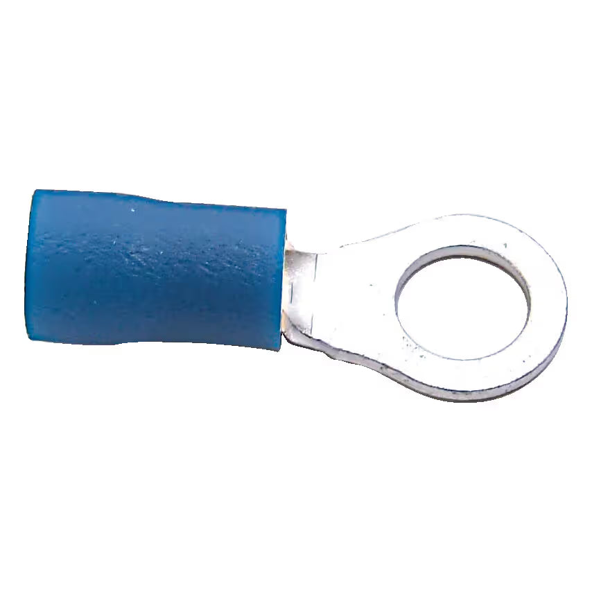 KENNEDY Blue Ring Terminal Pack 100 Insulated Connectors KENNEDY