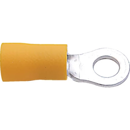 KENNEDY Yellow Ring Terminal Pack 100 Insulated Electrical Connectors KENNEDY