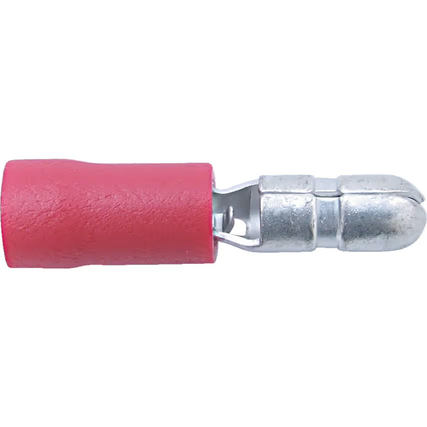 KENNEDY 4mm Male Bullet Connector Pack 100 Red Blue Electrical Terminals KENNEDY