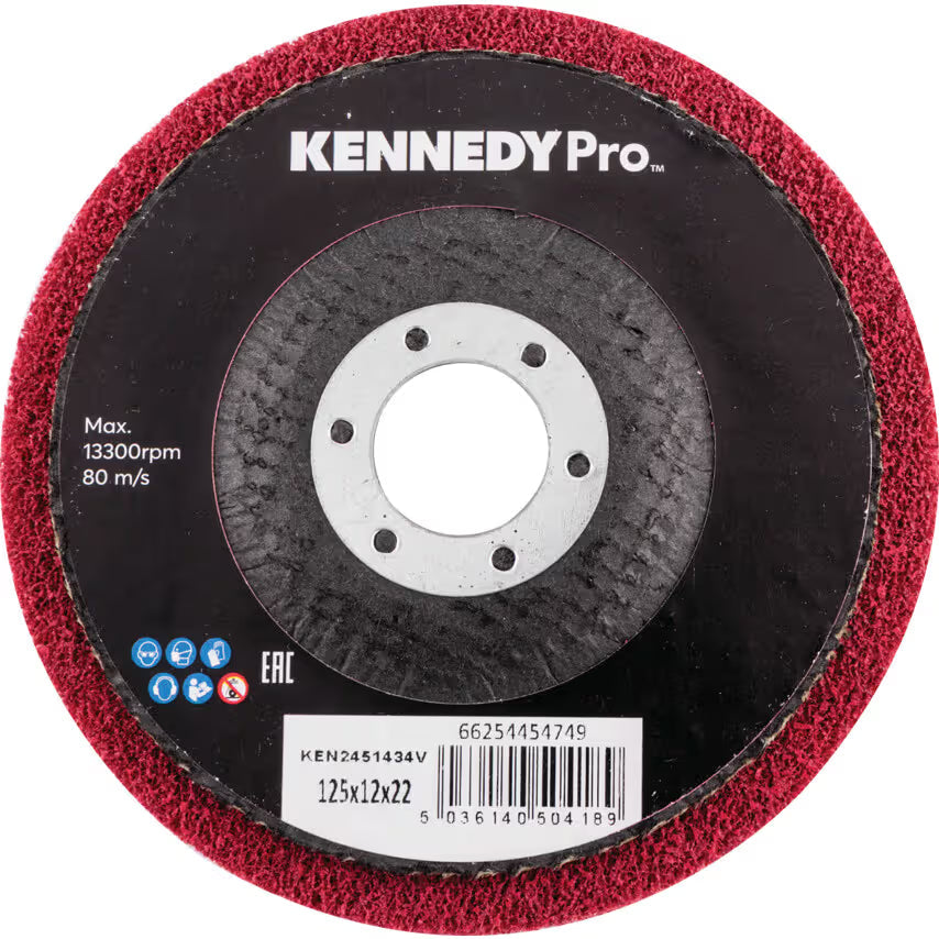 KENNEDY PRO Non-Woven Rapid Blend Disc for Steel Finishing KENNEDY