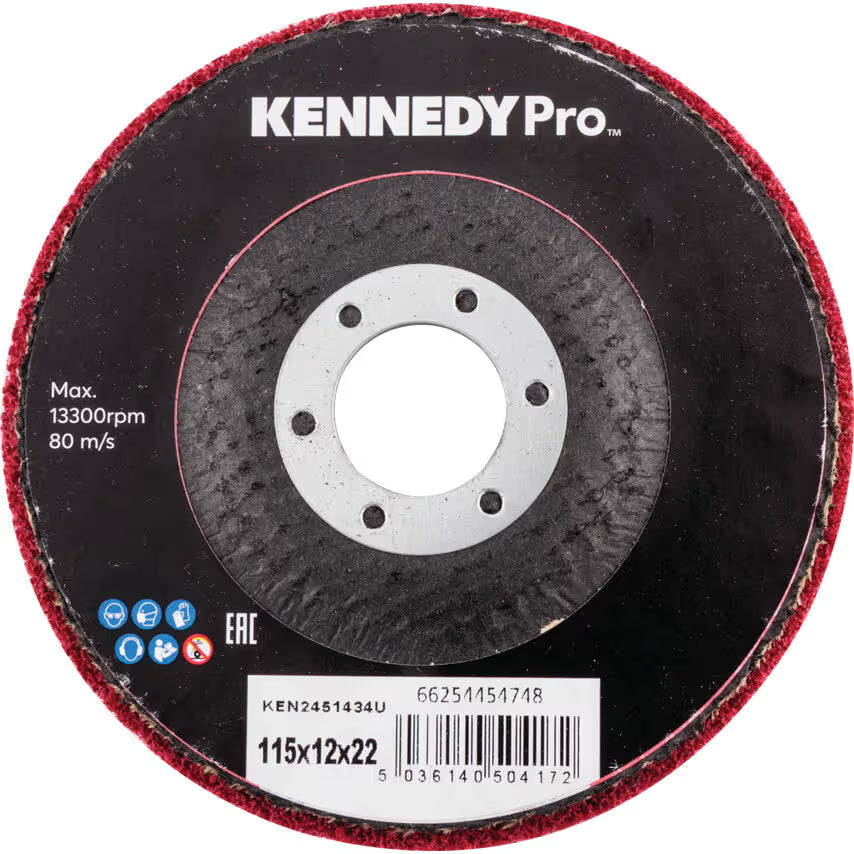 KENNEDY PRO Non-Woven Rapid Blend Disc for Steel Finishing KENNEDY