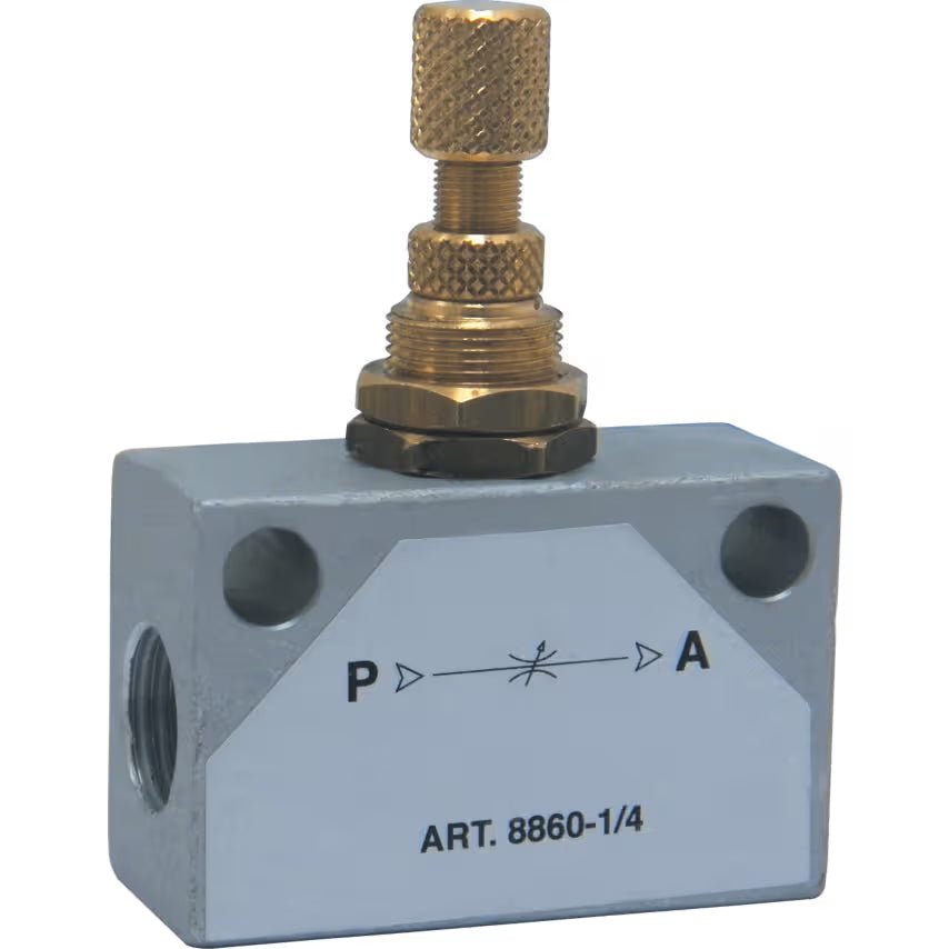 KENNEDY FR1-1 Bi-Directional Flow Regulator G1/8 Precision Control KENNEDY
