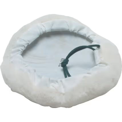 KENNEDY 125mm Merino Sheepskin Tie-On Polishing Bonnet KENNEDY