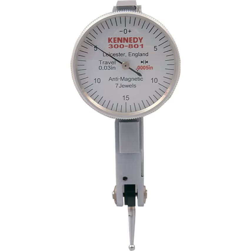 KENNEDYH KEN3008010K Jewelled Lever Dial Gauge 0.0005in KENNEDY