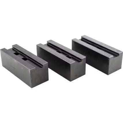 Kennedy BR Series Large Serrated Soft Jaws for Power Chucks KENNEDY