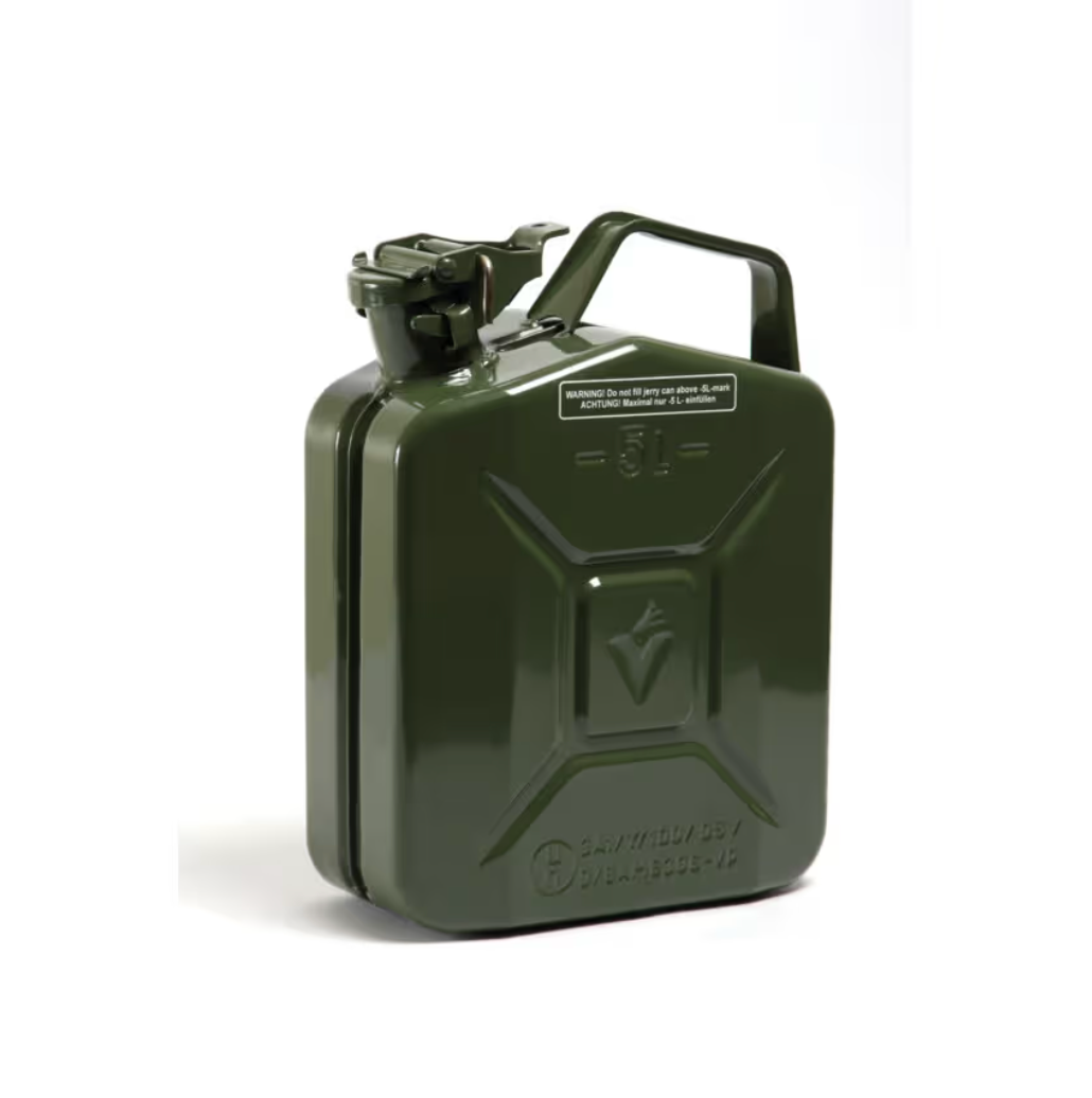 KEN5039230K - 20Litre heavy duty steel jerry can – durable fuel storage with leak-proof cap. Ideal for workshop, automotive & emergency use. Stock available Now