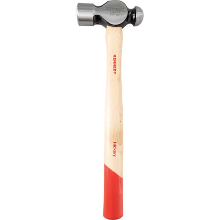 KENNEDY BS876 Ball Pein Hammer Hickory Handle Drop Forged Steel KENNEDY