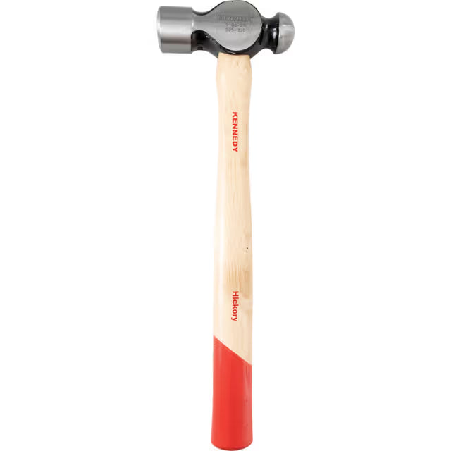 KENNEDY BS876 Ball Pein Hammer Hickory Handle Drop Forged Steel KENNEDY