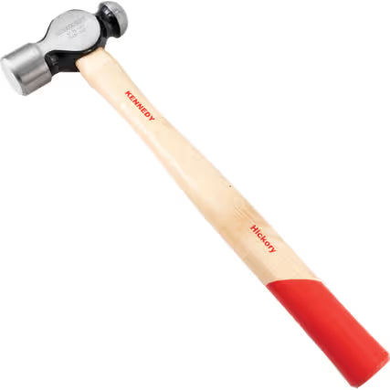 KENNEDY BS876 Ball Pein Hammer Hickory Handle Drop Forged Steel KENNEDY