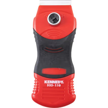KENNEDY Bi-Material Window Scraper Ergonomic Heavy Duty Tool KENNEDY
