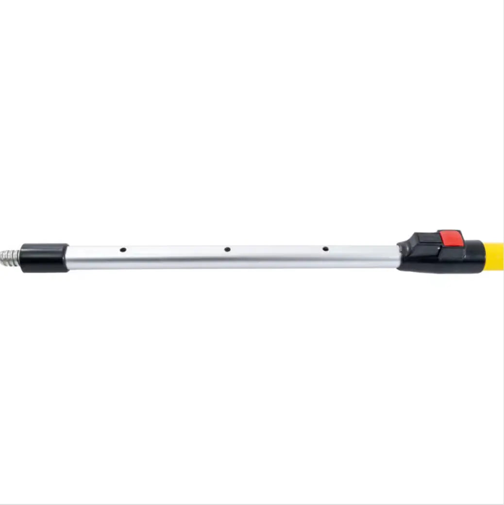 KEN5334800K-04 is a adjustable length Telescopic pole with black and yellow ends on a white background