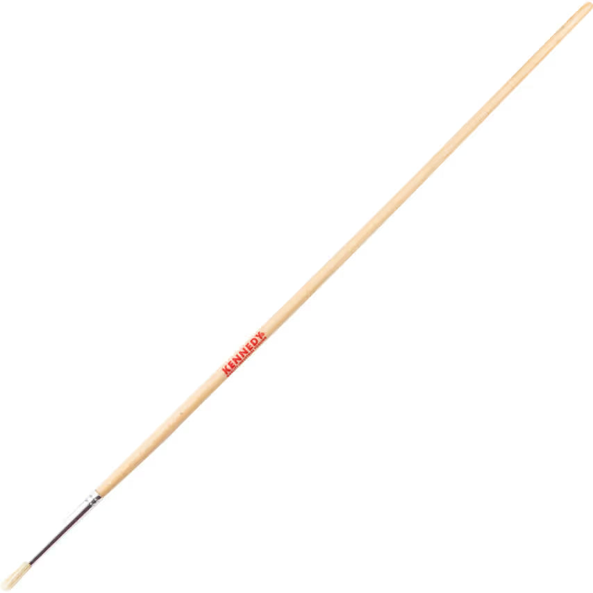 KENNEDY Round Fitch Brush Natural Bristle Wooden Handle KENNEDY
