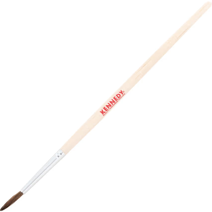 KENNEDY Soft Hair Artist Brush Wooden Handle Fine Point KENNEDY