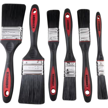 KENNEDY Professional Synthetic Paint Brush Set 6 Piece KENNEDY