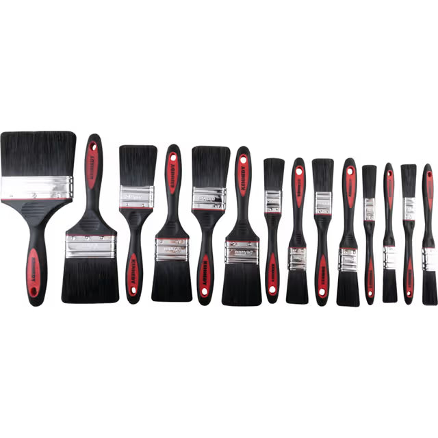KENNEDY Professional Synthetic Paint Brush Set 14 Piece KENNEDY