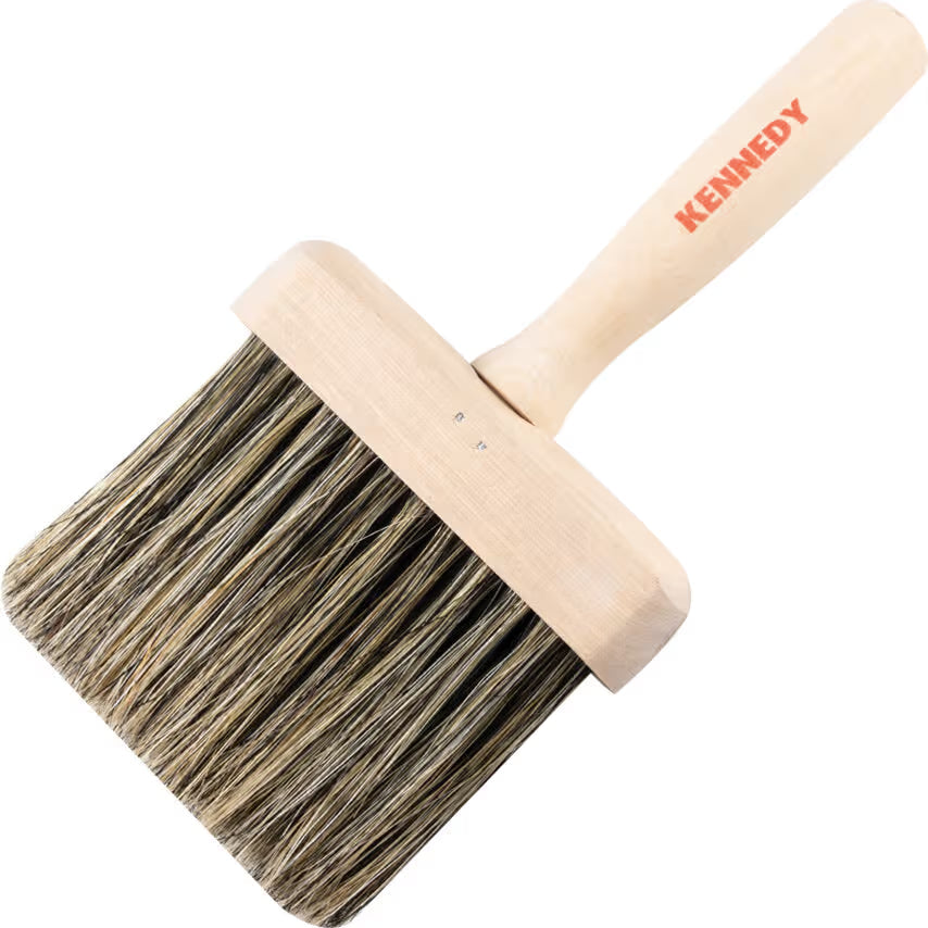 KENNEDY 4 Inch Dusting Brush Wood Handle Cleaning Brush KENNEDY