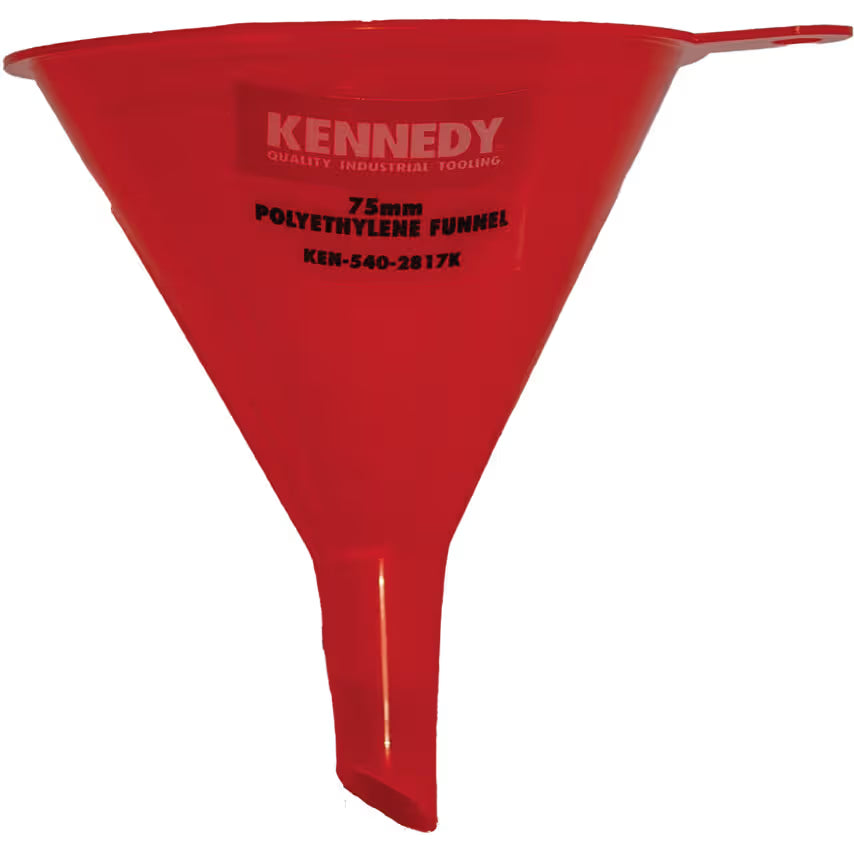 KENNEDY Polyethylene Funnel Straight Rigid Chemical Funnel Set KENNEDY