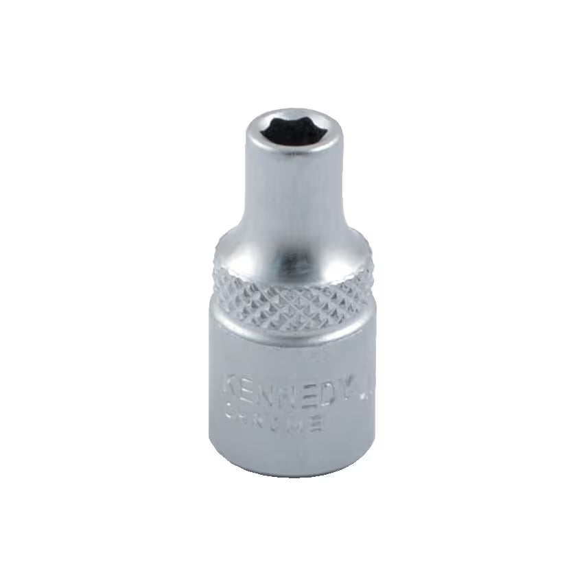KENNEDY 1/4" Drive Chrome Vanadium Hex Socket Metric Set KENNEDY