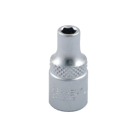 KENNEDY 1/4" Drive Chrome Vanadium Hex Socket Metric Set KENNEDY