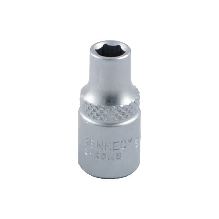 KENNEDY 1/4" Drive Chrome Vanadium Hex Socket Metric Set KENNEDY