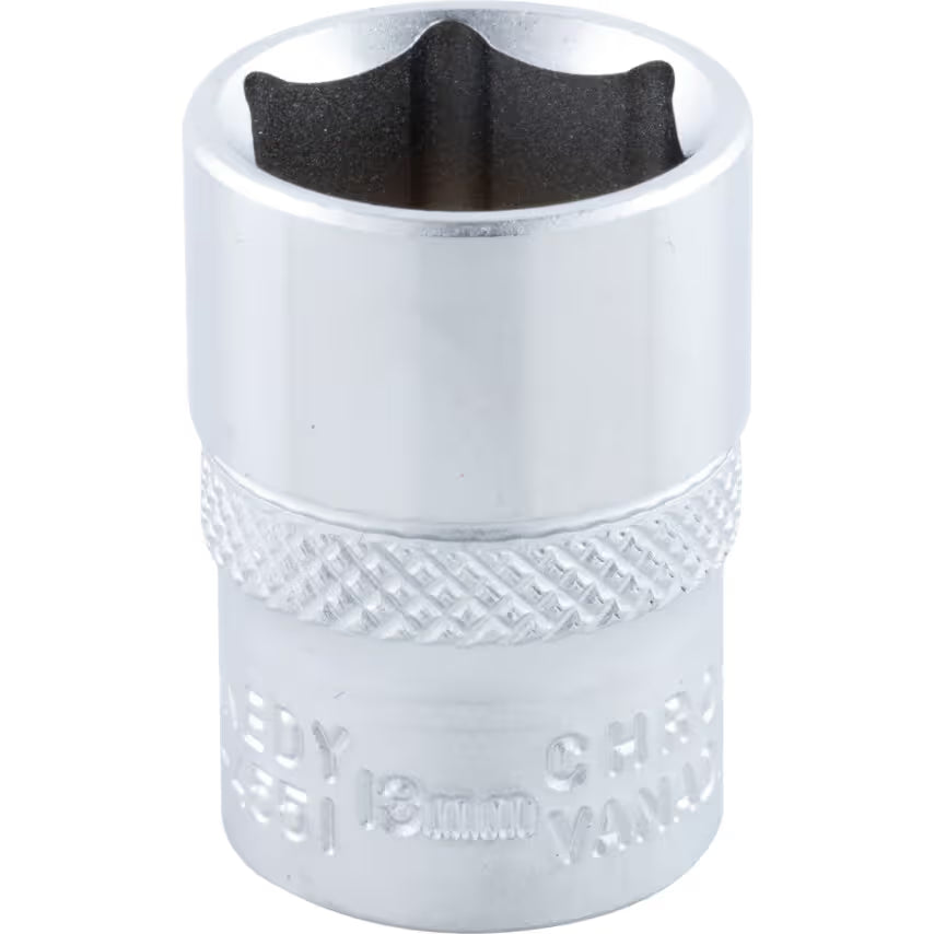 KENNEDY 1/4" Drive Chrome Vanadium Hex Socket Metric Set KENNEDY