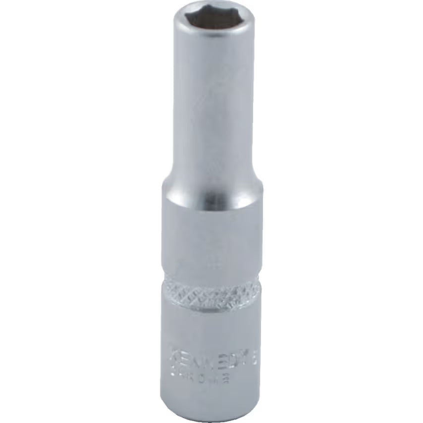 KENNEDY 1/4 Inch Deep Hex Socket Set 6–14mm Chrome Vanadium KENNEDY