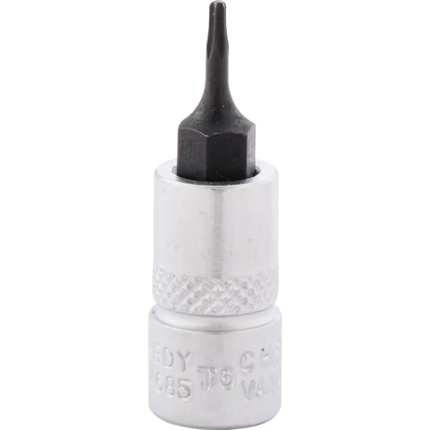 KENNEDY 1/4" Drive Torx Socket Bit Set T6 T40 Chrome Vanadium KENNEDY
