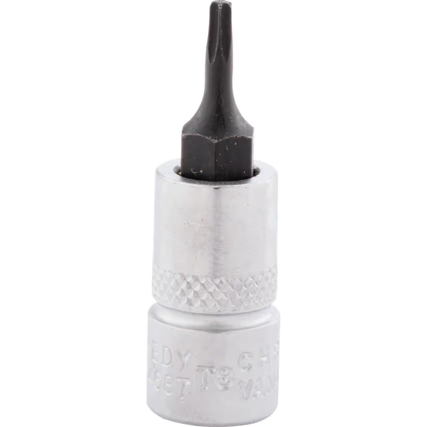 KENNEDY 1/4" Drive Torx Socket Bit Set T6 T40 Chrome Vanadium KENNEDY