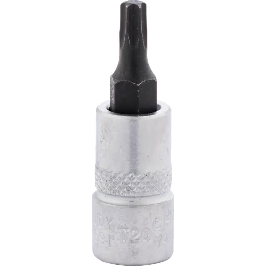 KENNEDY 1/4" Drive Torx Socket Bit Set T6 T40 Chrome Vanadium KENNEDY