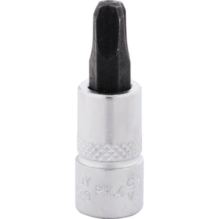 KENNEDY 1/4 Inch Phillips Socket Bits No1 to No4 CV Steel KENNEDY