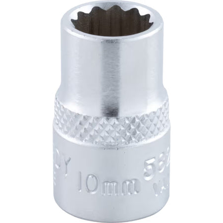 KENNEDY 3/8" Drive Bi-Hexagon Metric Socket Chrome Vanadium KENNEDY